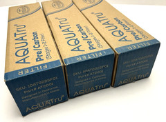 New 3-pack AquaTru Part AT2001 Pre/Carbon Replacement Filter (Stages 1-2)