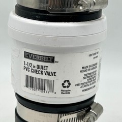 Everbilt 1.5 in. Quiet PVC Check Valve
