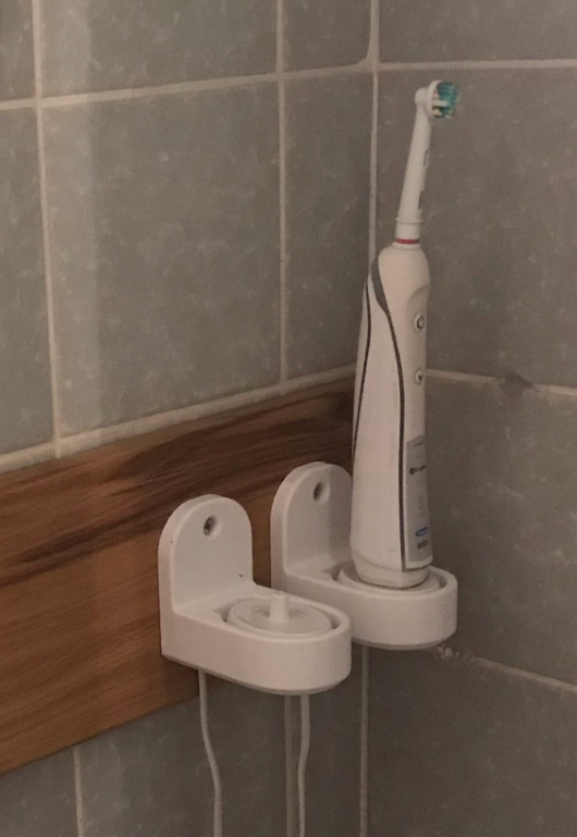 Oral B Braun 3757 Toothbrush Charger Wall Holder