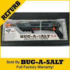 REFURBISHED BUG-A-SALT BLACK FLY 3.0 GUN