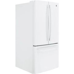 GE GWE19JGLWW 33″ Counter Depth French Door Refrigerator 18.6 Cu Ft