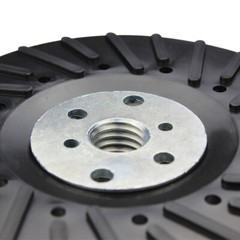 4-1/2″ x 5/8″-11 Resin Fiber Disc Backing Pad with Lock Nut for Angle Grinder