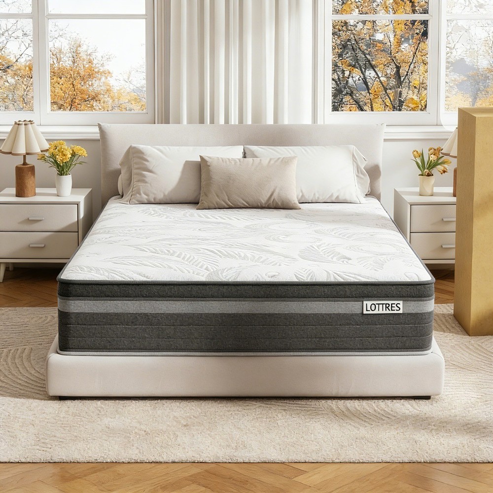 12/14 Inch Gel Memory Foam Innerspring Hybrid Mattress Full Queen King Sizes