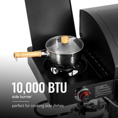 Royal Gourmet 2-Burner Gas and Charcoal Combo Grill