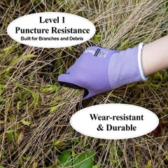 Gardening Gloves for Women, 2 Pairs, Hyaluronic Acid Moisturizing Gloves, Bre…