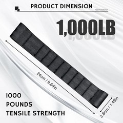 Door Limiting Straps 2PCS Heavy Duty for Jeep Wrangler 1996-2024 1000LB Tensile