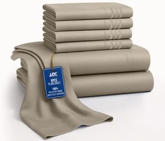Bed Sheet Set 6 Piece Bedding Comfort Microfiber Deep Pocket 1800 Series Sheets