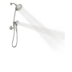 NEW CONDITION MOEN 28586SRN Attract Magnetix Heads w/ Slidebar in Brushed Nickel