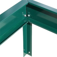 6.3’×4.2’×7′ Heavy Duty Walk-in Polycarbonate Greenhouse Kits for Outdoor Garden