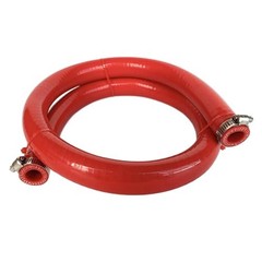 High Temp Reinforced Silicone Heater Tubing Hose Radiator 16MM (5/8″) X 5FT Red