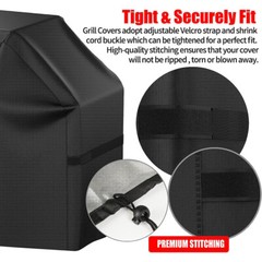 58″ NEW BBQ Grill Cover for Weber Spirit E310 E320 & Genesis Silver B Gas Grills