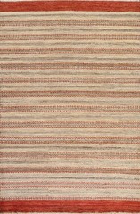 Modern Area Rug 4×6 Hand-knotted Wool Pakistani Oriental Carpet for Any Room