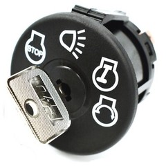 Starter Ignition Switch fits John Deere LT150 LT155 LT160 LT180 w/ 2 KEYS