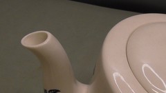 BELLA Electric Ceramic 1.5 L Tea Kettle Model KE7937-A White / Black Floral