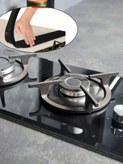 Clearance Silicone Stove Gap Cover, Heat Resistant, Easy Clean, Black 21 inch