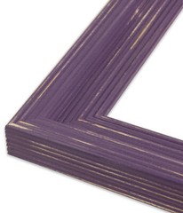 Distressed Cimarron – Purple Picture Frame – Solid Wood