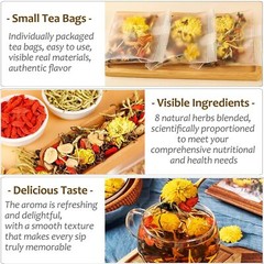 Dandelion Wolfberry Tea – Liver & Kidney Detox Herbal Tea