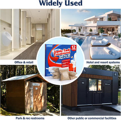 Septic Tank Treatment,1 Year Supply Septic Pods (12 pcs),1 Flush per Month Septi