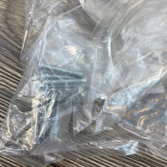 Lot Of 25 Brushed Satin Nickel Silver 5″ New Drawer Pulls