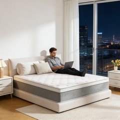 Memory Foam Hybrid Mattress Boxed Bed Mattress for All Sleeping Positions