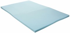 LINENSPA Memory Foam Mattress Topper – 2 Inch Gel Infused Memory Foam – Plush