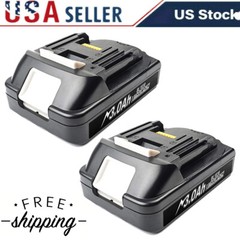 2PACK For Makita BL1815 BL1820 BL1830 3.0Ah 18V LXT Lithium-Ion Cordless Battery