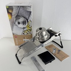 de Buyer La Mandoline Revolution Food Slicer Interchangeable Blades Incomplete