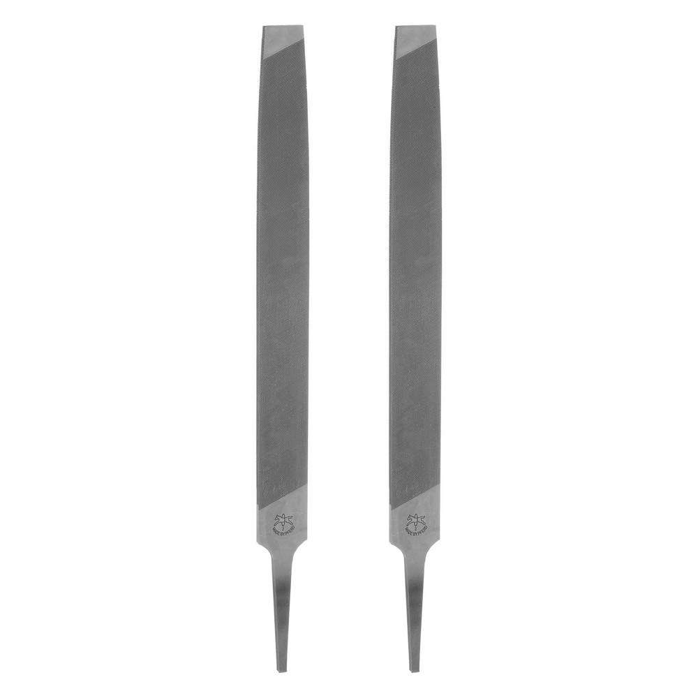 2pcs Mill File 8″ 3.6mm High Carbon Steel Single Cut Flat Hand File