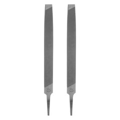 2pcs Mill File 8″ 3.6mm High Carbon Steel Single Cut Flat Hand File