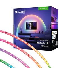 Nanoleaf Essentials Matter HD Multicolor Lightstrip (16.4ft) – Smart RGBIC LED S