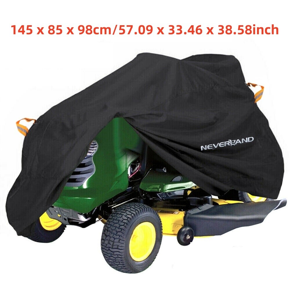Riding Lawn Mower Tractor Cover Waterproof Rain Dust UV Protector Garden Outdoor