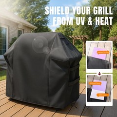 7106 Grill Cover for Weber Spirit 200, 300 Series, Spirit II 300, 52 x 42.8 Inch