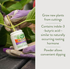 2 Pack Garden Safe Takeroot Rooting Hormone, New Plants Growth Powder – 2 Oz