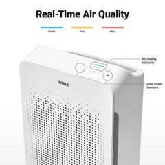 Winix C545 Air Purifier True HEPA cleans up to 1,740 ft² in 1 hour| Refurbished