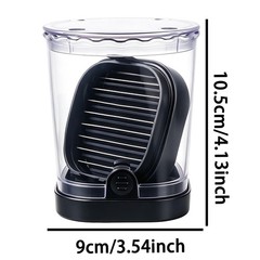 2 In 1 Banana Slicer Stainless Steel Vegetable Chopper Cup with Storage