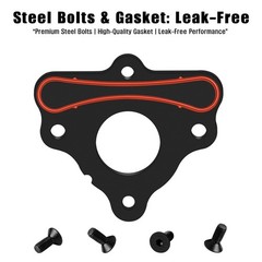 Camshaft Retainer Plate Kit Gasket and Bolt set fits GM Gen 3 4 5 LS