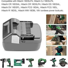 Li-Ion Battery For Hitachi 18V BSL1830 BSL1815 BSL 1815X BSL1815S, BSL1830C New