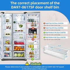 UPGRADE DA97-06175F FOR SAMSUNG REFRIGERATOR DOOR BIN NIB