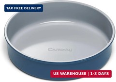 Caraway Non-Stick Ceramic 9″ Circle Pan – Naturally Slick Ceramic Coating – Non-