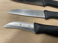 Lot of 3 Victorinox Black 3.25” Paring Knife 40602 & JA Henckels 11210-060