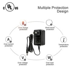 [UL] Kastar AC 110-240V DC 12V 2A Power Supply Adapter For Pumps, Modems, Router