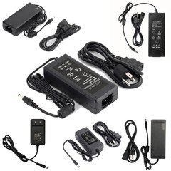 AC to DC 12V/24V 2A/3A/5A/6A/10A Power Supply Adapter Transformer 5.5×2.1mm Plug