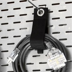 Heavy-Duty Storage Straps – 9 Pack Hook and Loop Hanging Extension Tool Cord Str