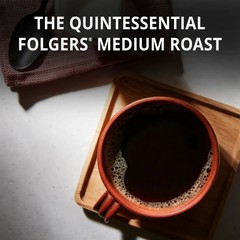 (2 pack) Folgers Classic Roast Ground Coffee, Medium Roast, 40.3 oz Canister