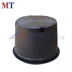 Premium Black Plastic Nursery Pot Plant Container Root Garden Planter Pots