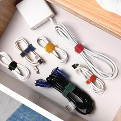 Cable Ties 180PCS, 4+6+8+10 inch Reusable Multi-Colour 4+6+8+10 Inch(Colorful)