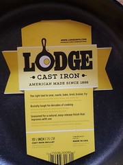Lodge 8SK 10.25 inch Cast Iron Skillet Frying Pan American Made Since 1896 New