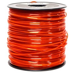 6PK 5lb .095 Square Red Commercial String Trimmer Line For Echo Stihl Redmax