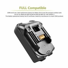 18V 3.0Ah 18Volt Battery For Makita Lithium Battery BL1830 BL1815 BL1820 New