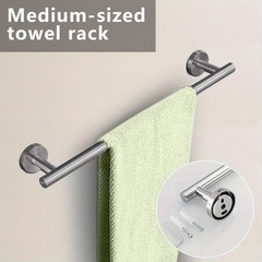 10 PCS Brushed Nickel Bathroom Hardware Towel Bar Set Bathroom Accessories Set